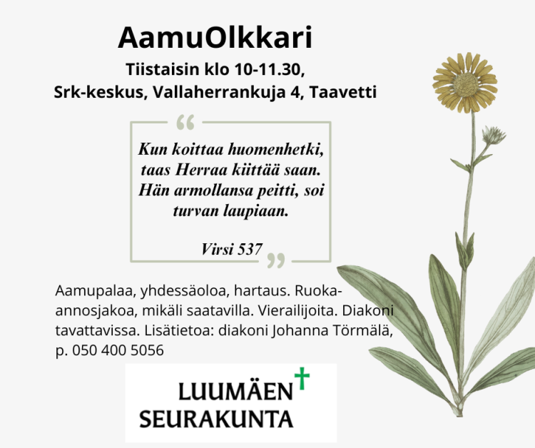 AamuOlkkari Mainos AamuOlkkari