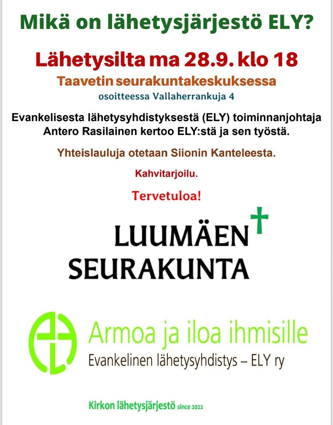 Tervetuloa lähetysiltaan!