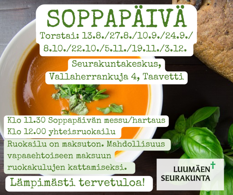 Soppapäivän mainos